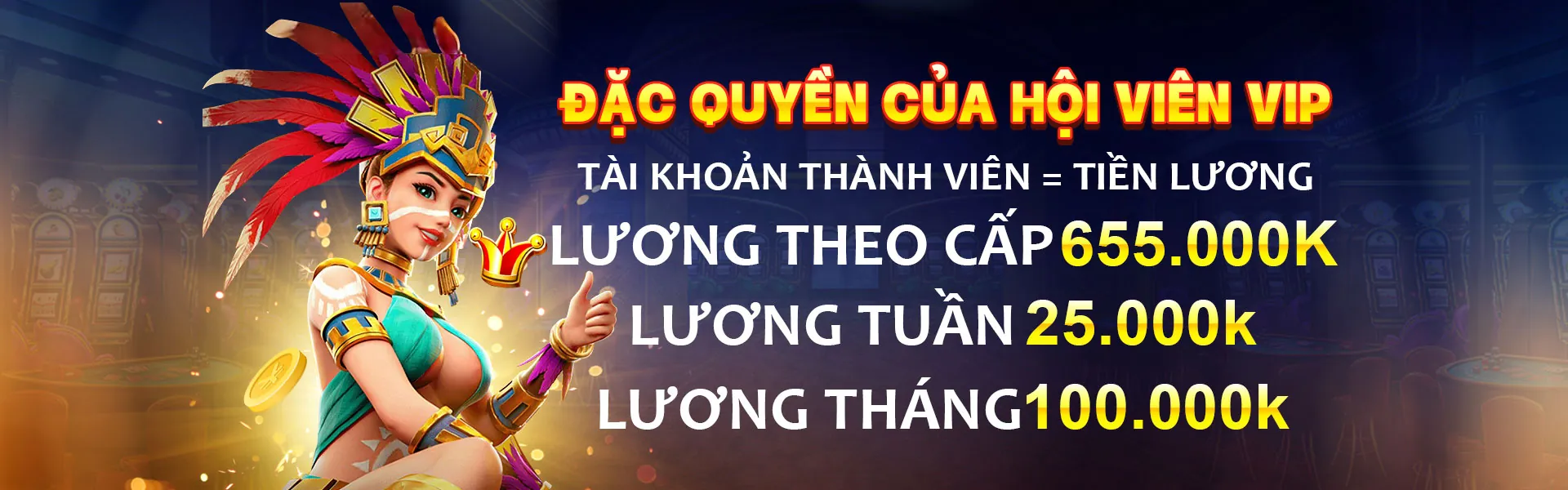 Banner trò chơi slot và nổ hũ tại wi55 code